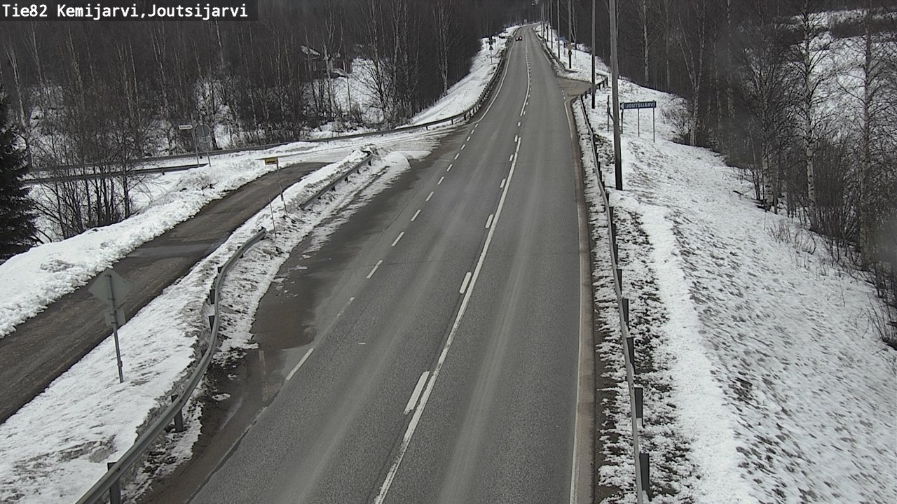 Kelikamerat Kuva Tie 82 Kemijärvi, Joutsijärvi, Kemijärvi, Lappi