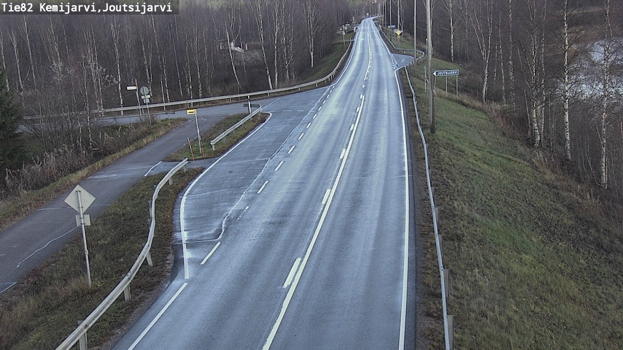 Kelikamerat Kuva Tie 82 Kemijärvi, Joutsijärvi, Kemijärvi, Lappi