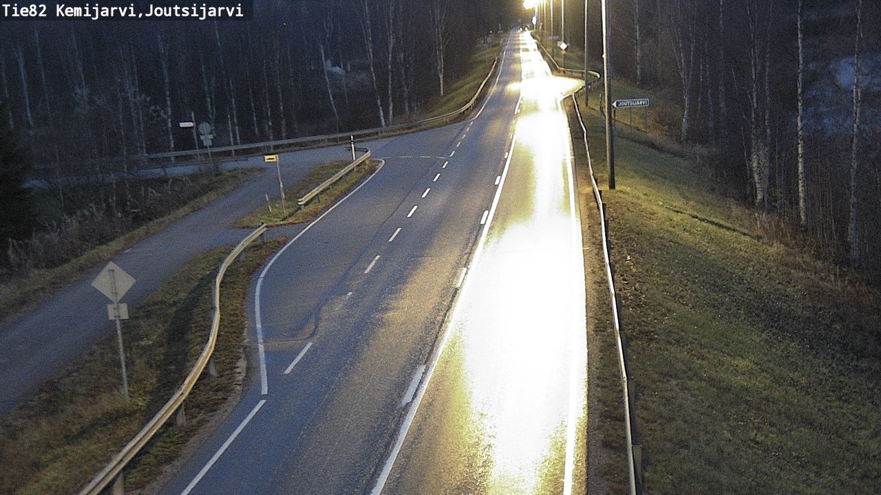 Kelikamerat Kuva Tie 82 Kemijärvi, Joutsijärvi, Kemijärvi, Lappi