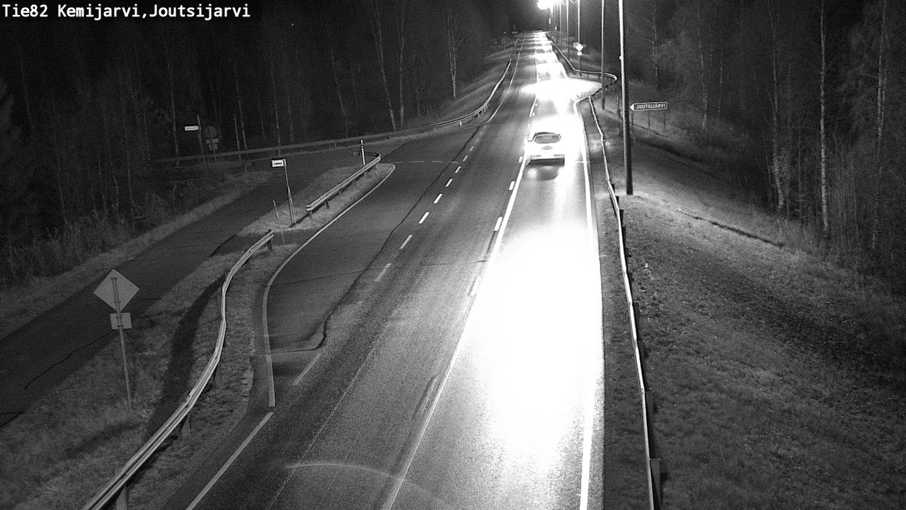 Kelikamerat Kuva Tie 82 Kemijärvi, Joutsijärvi, Kemijärvi, Lappi