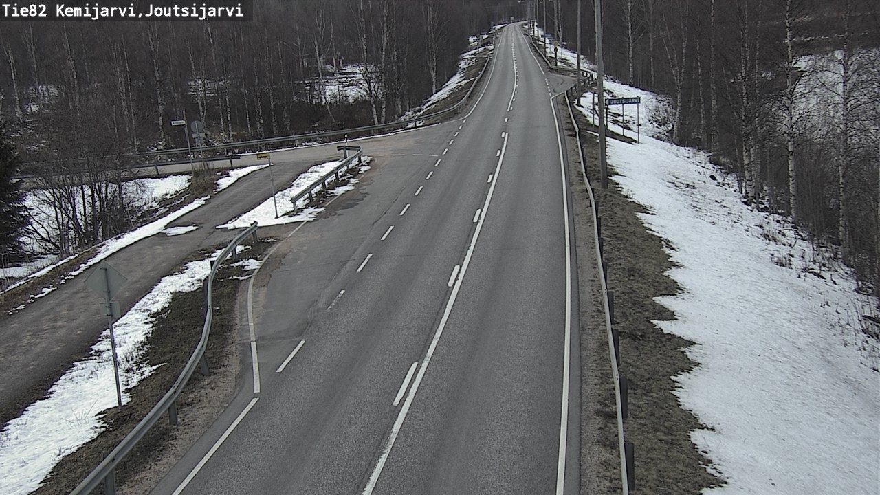 Kelikamerat Kuva Tie 82 Kemijärvi, Joutsijärvi, Kemijärvi, Lappi