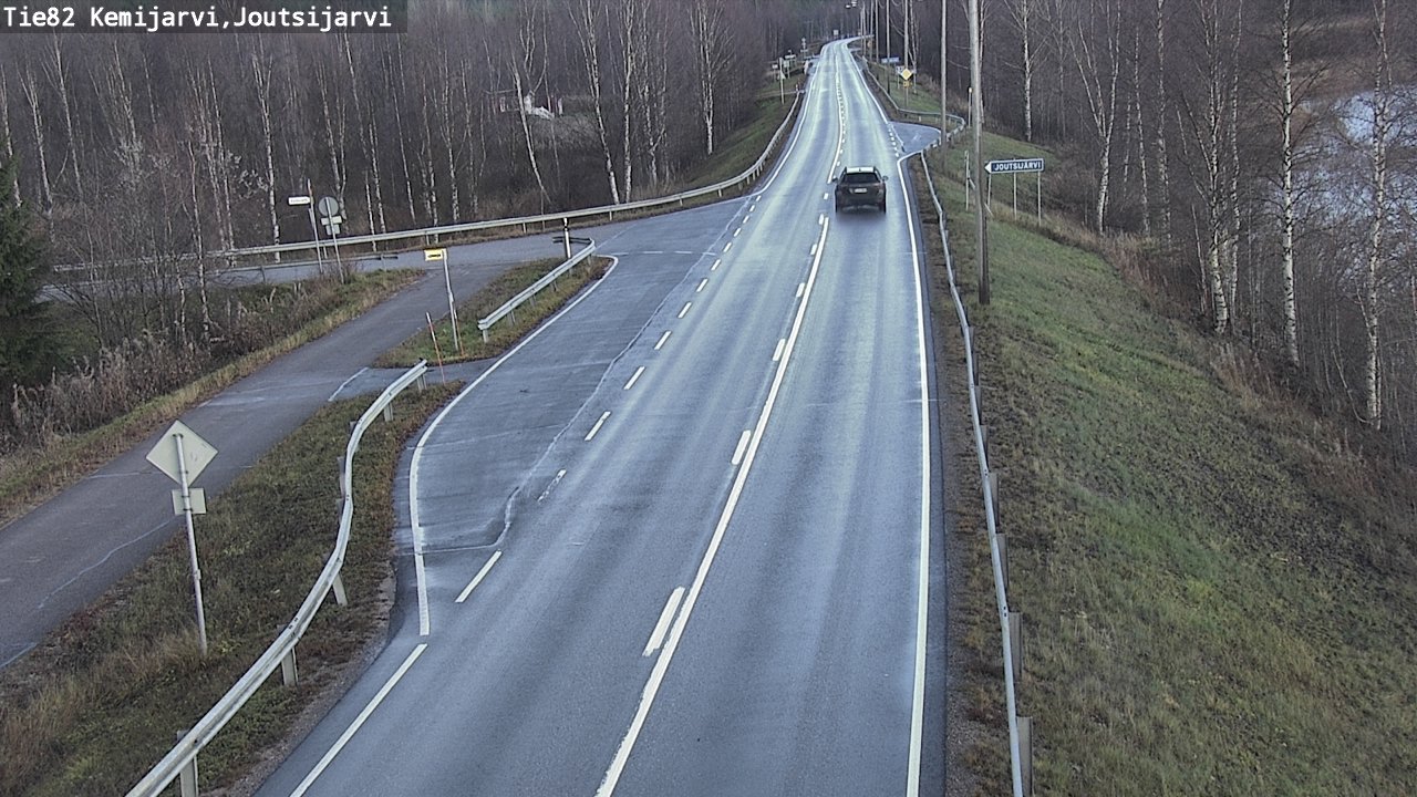 Kelikamerat Kuva Tie 82 Kemijärvi, Joutsijärvi, Kemijärvi, Lappi