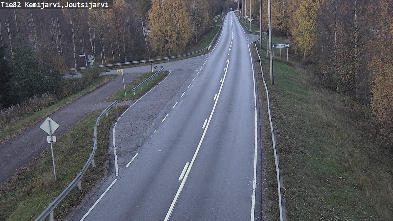 Kelikamerat Kuva Tie 82 Kemijärvi, Joutsijärvi, Kemijärvi, Lappi