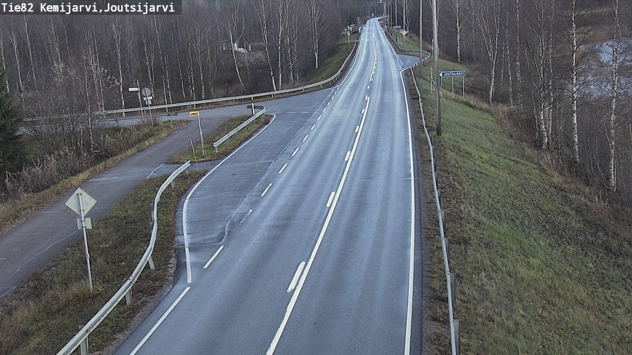 Kelikamerat Kuva Tie 82 Kemijärvi, Joutsijärvi, Kemijärvi, Lappi