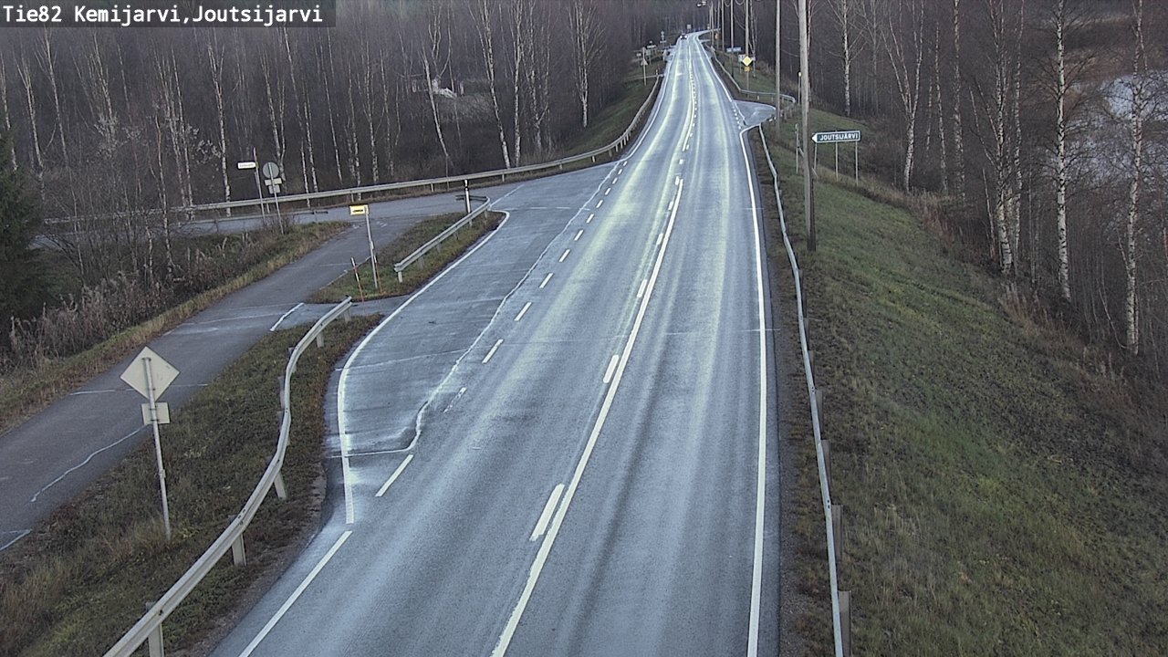 Kelikamerat Kuva Tie 82 Kemijärvi, Joutsijärvi, Kemijärvi, Lappi