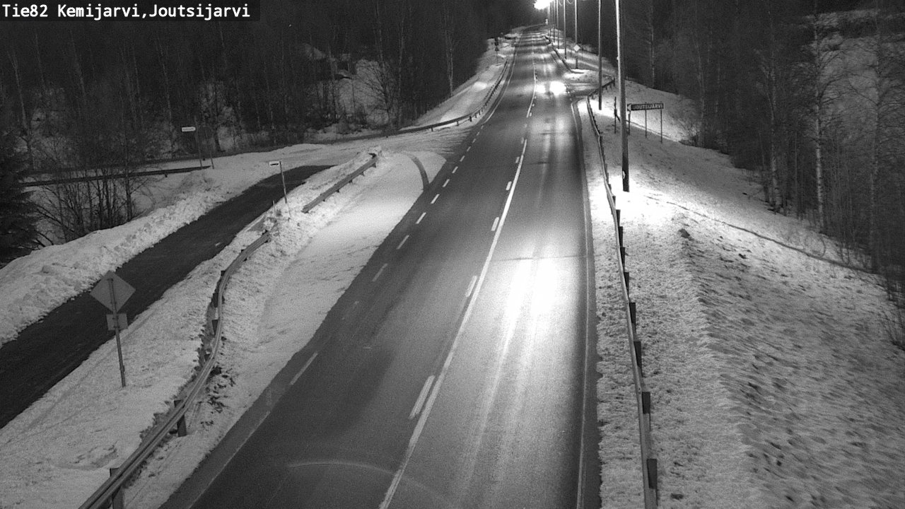 Kelikamerat Kuva Tie 82 Kemijärvi, Joutsijärvi, Kemijärvi, Lappi