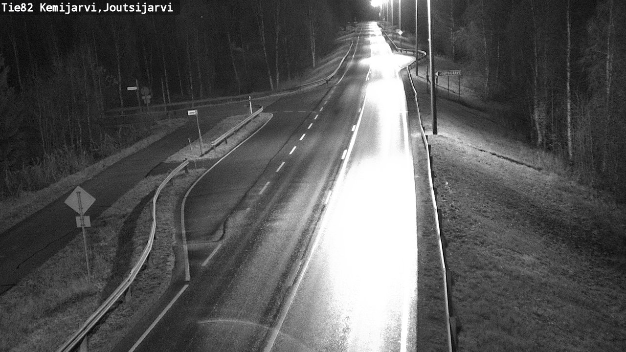 Kelikamerat Kuva Tie 82 Kemijärvi, Joutsijärvi, Kemijärvi, Lappi