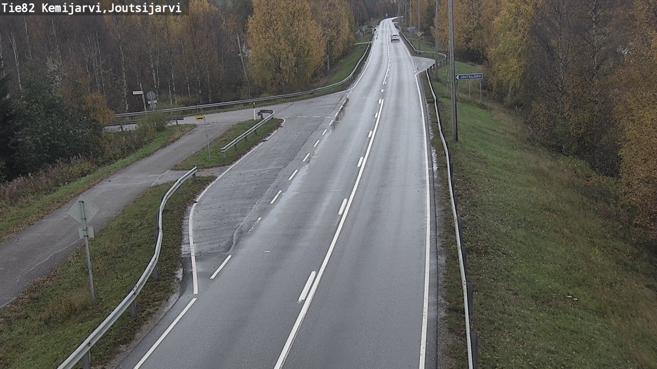 Kelikamerat Kuva Tie 82 Kemijärvi, Joutsijärvi, Kemijärvi, Lappi