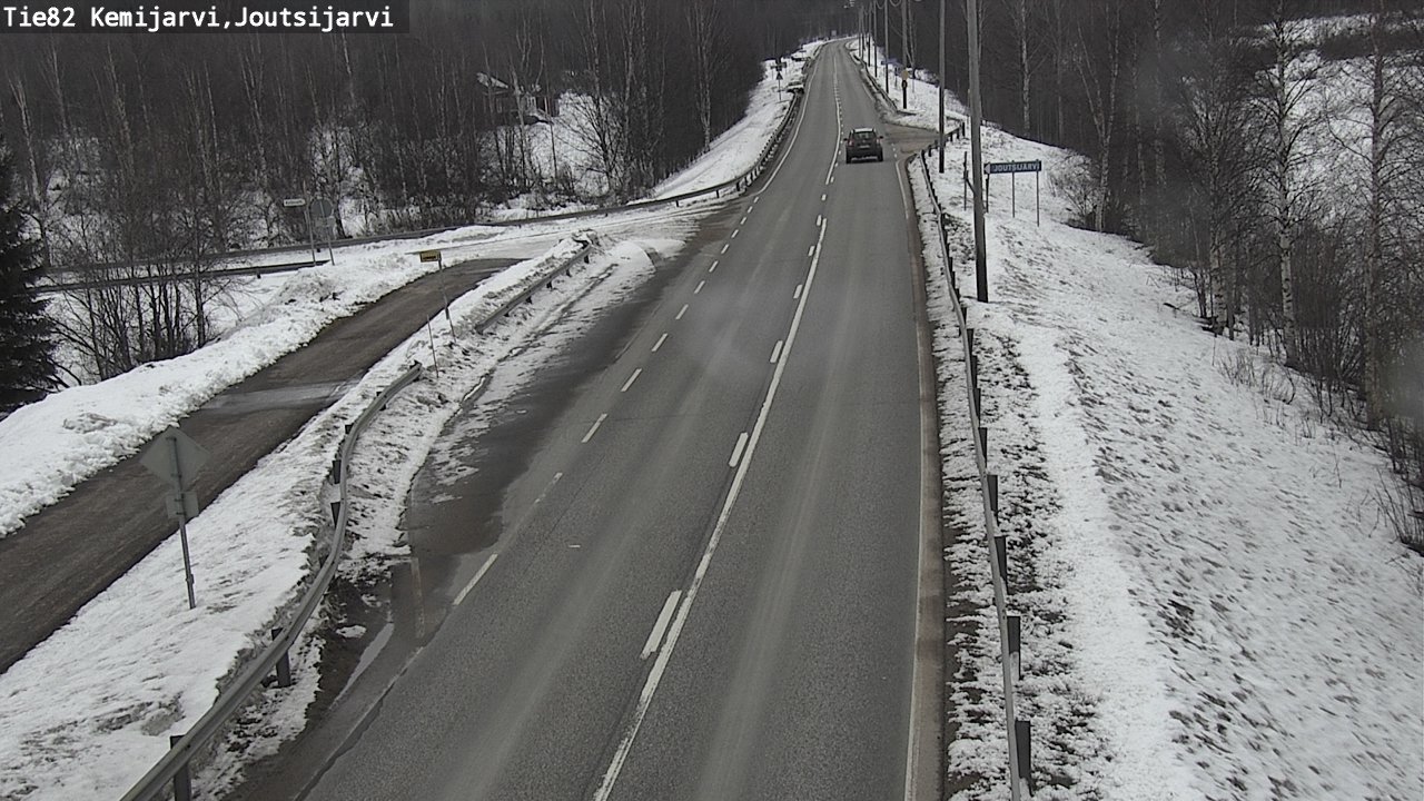 Kelikamerat Kuva Tie 82 Kemijärvi, Joutsijärvi, Kemijärvi, Lappi