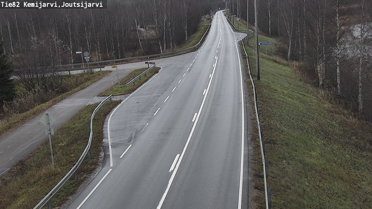 Kelikamerat Kuva Tie 82 Kemijärvi, Joutsijärvi, Kemijärvi, Lappi