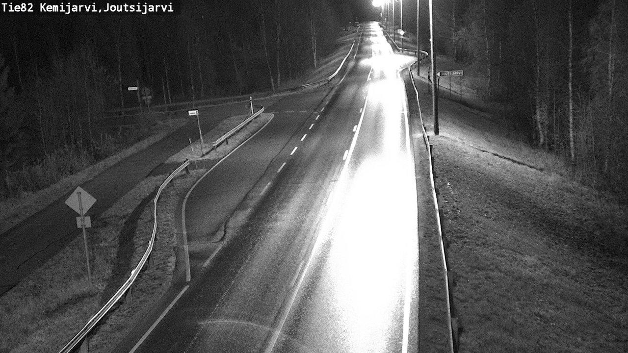 Kelikamerat Kuva Tie 82 Kemijärvi, Joutsijärvi, Kemijärvi, Lappi