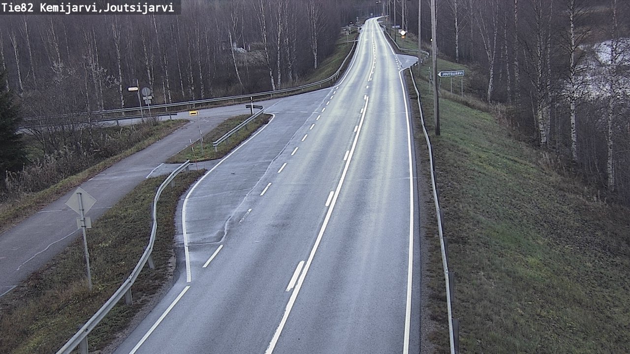 Kelikamerat Kuva Tie 82 Kemijärvi, Joutsijärvi, Kemijärvi, Lappi