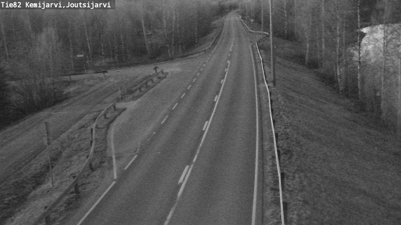 Kelikamerat Kuva Tie 82 Kemijärvi, Joutsijärvi, Kemijärvi, Lappi