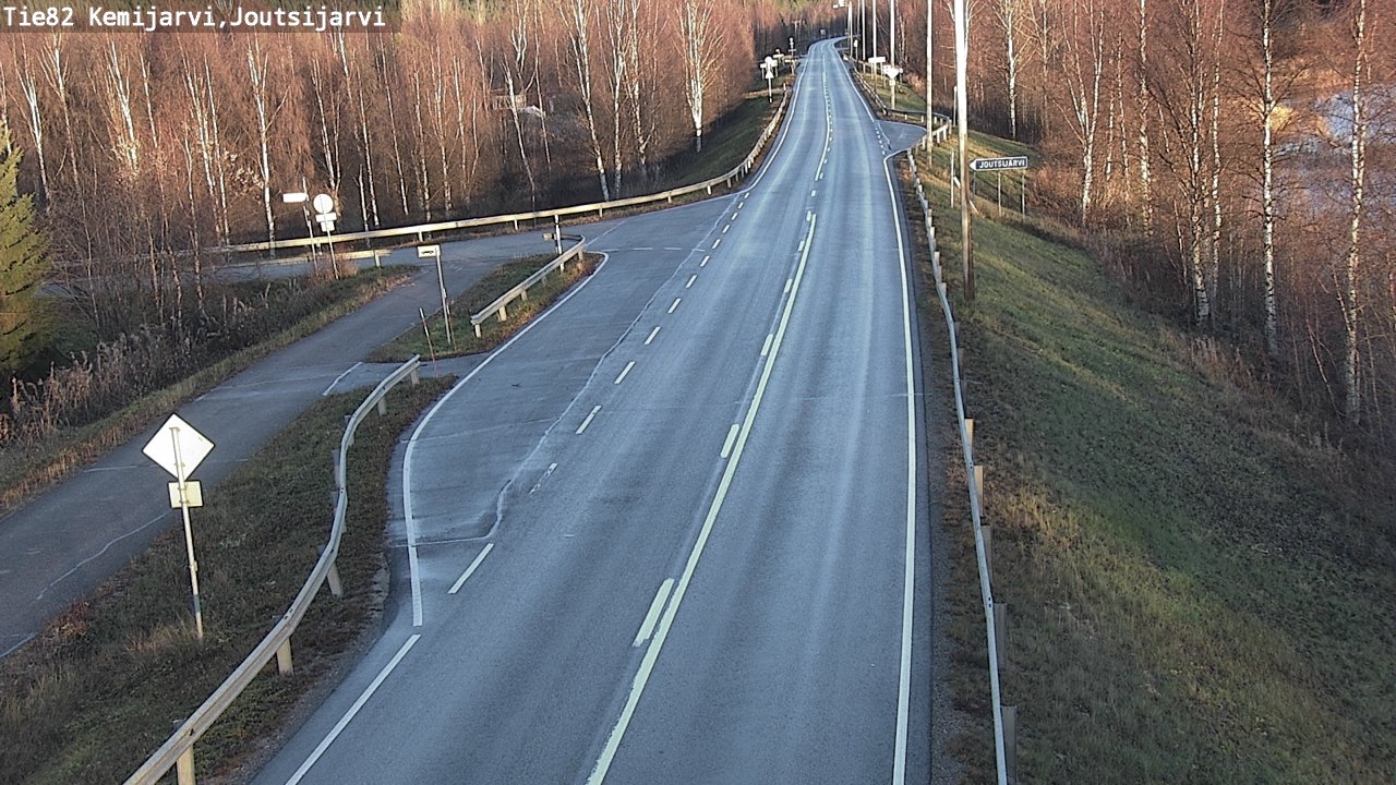 Kelikamerat Kuva Tie 82 Kemijärvi, Joutsijärvi, Kemijärvi, Lappi