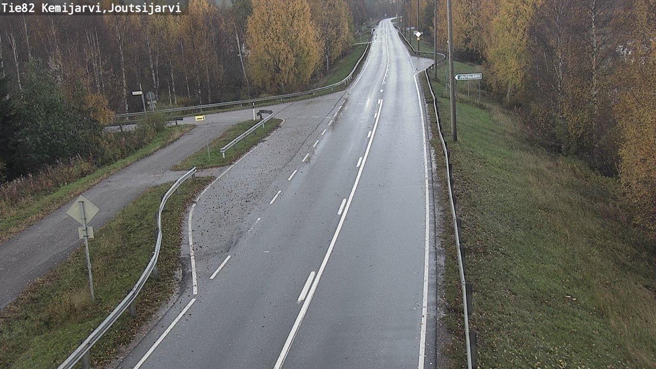 Kelikamerat Kuva Tie 82 Kemijärvi, Joutsijärvi, Kemijärvi, Lappi