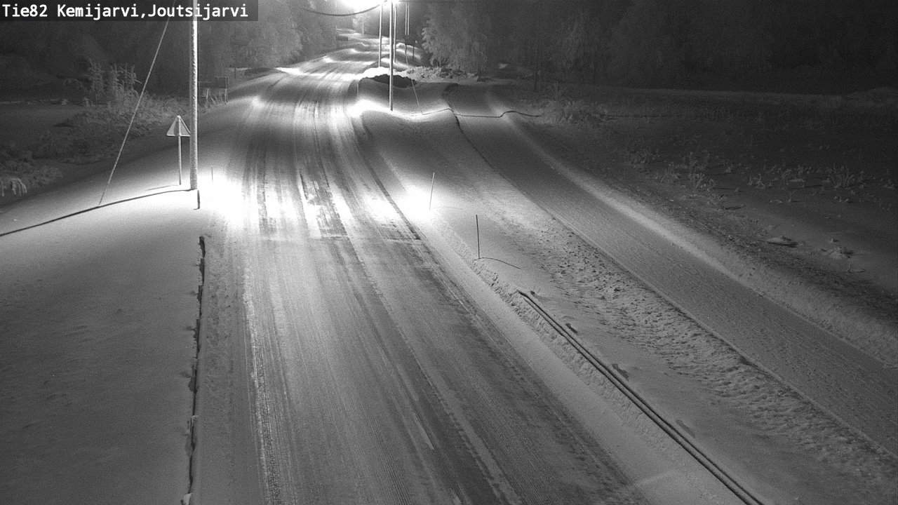 Kelikamerat Kuva Tie 82 Kemijärvi, Joutsijärvi, Kemijärvi, Lappi