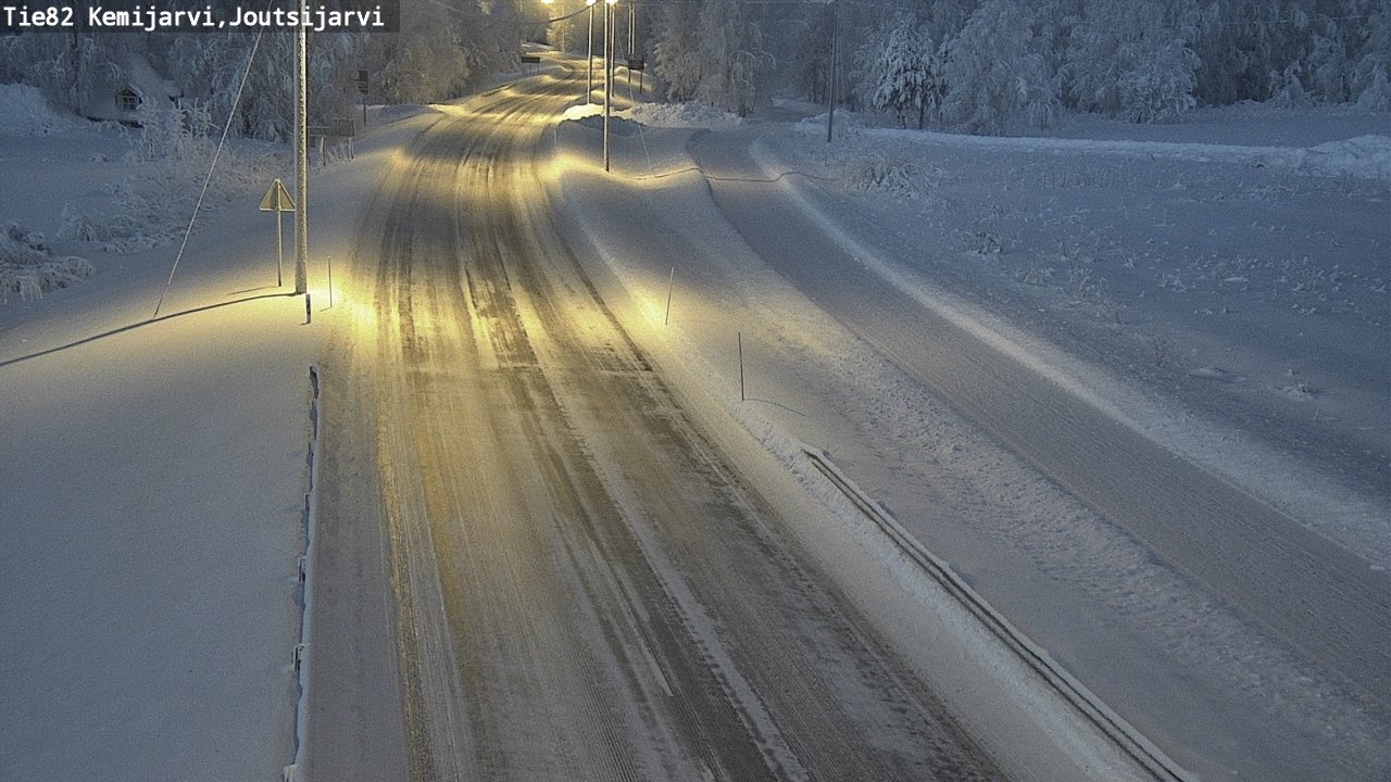 Kelikamerat Kuva Tie 82 Kemijärvi, Joutsijärvi, Kemijärvi, Lappi