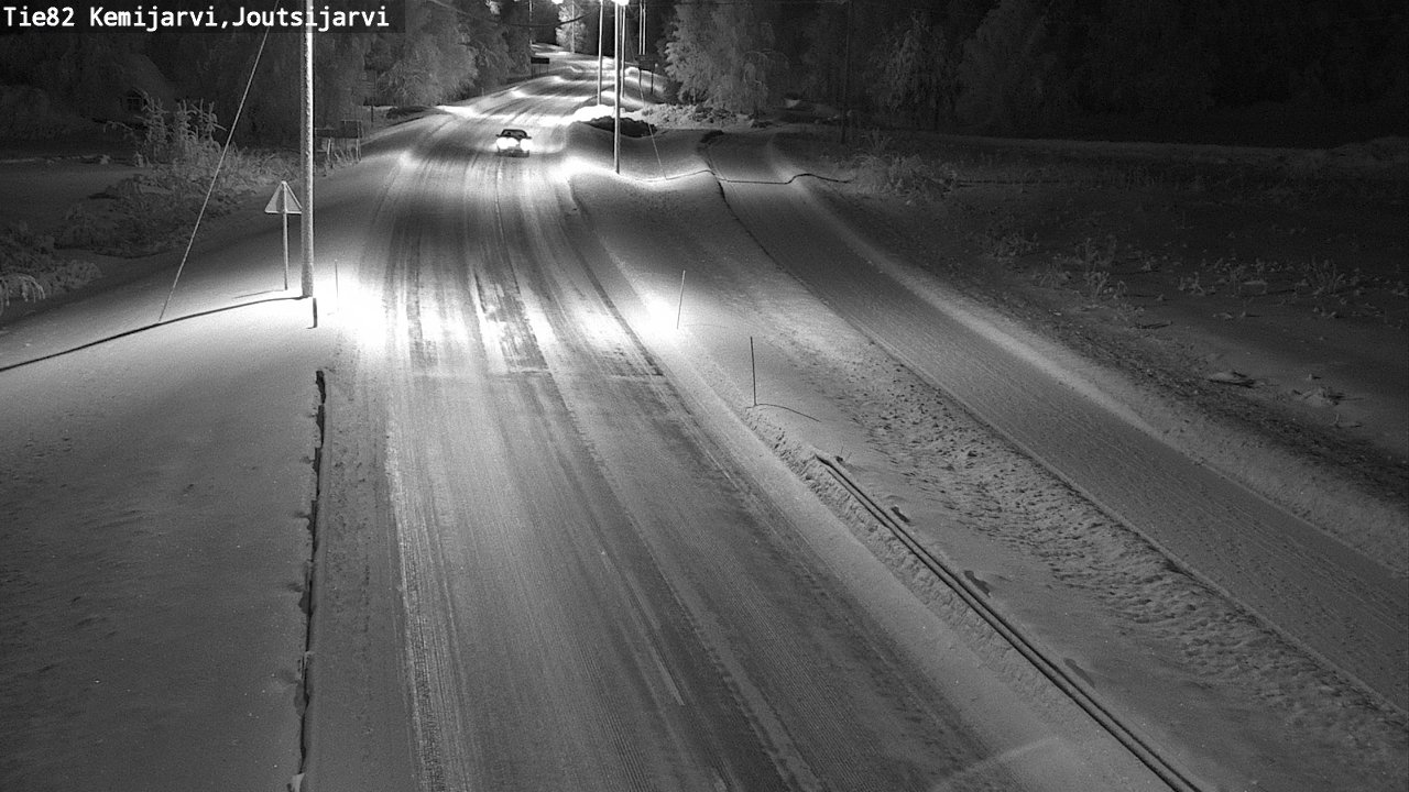 Kelikamerat Kuva Tie 82 Kemijärvi, Joutsijärvi, Kemijärvi, Lappi