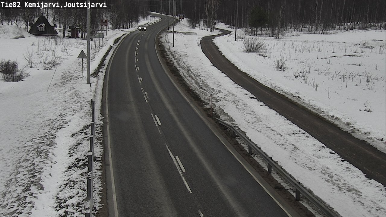 Kelikamerat Kuva Tie 82 Kemijärvi, Joutsijärvi, Kemijärvi, Lappi