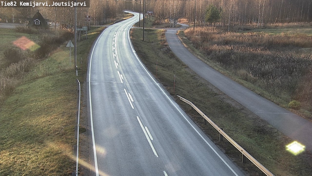 Kelikamerat Kuva Tie 82 Kemijärvi, Joutsijärvi, Kemijärvi, Lappi