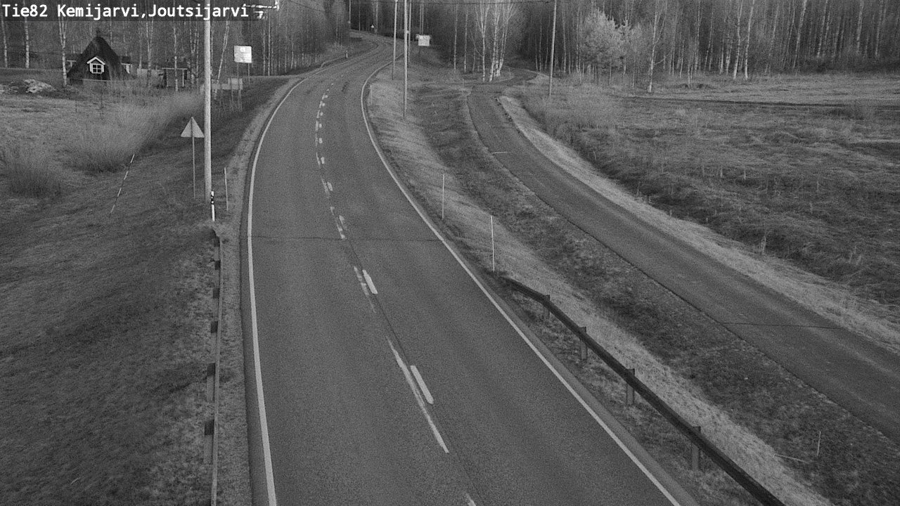 Kelikamerat Kuva Tie 82 Kemijärvi, Joutsijärvi, Kemijärvi, Lappi