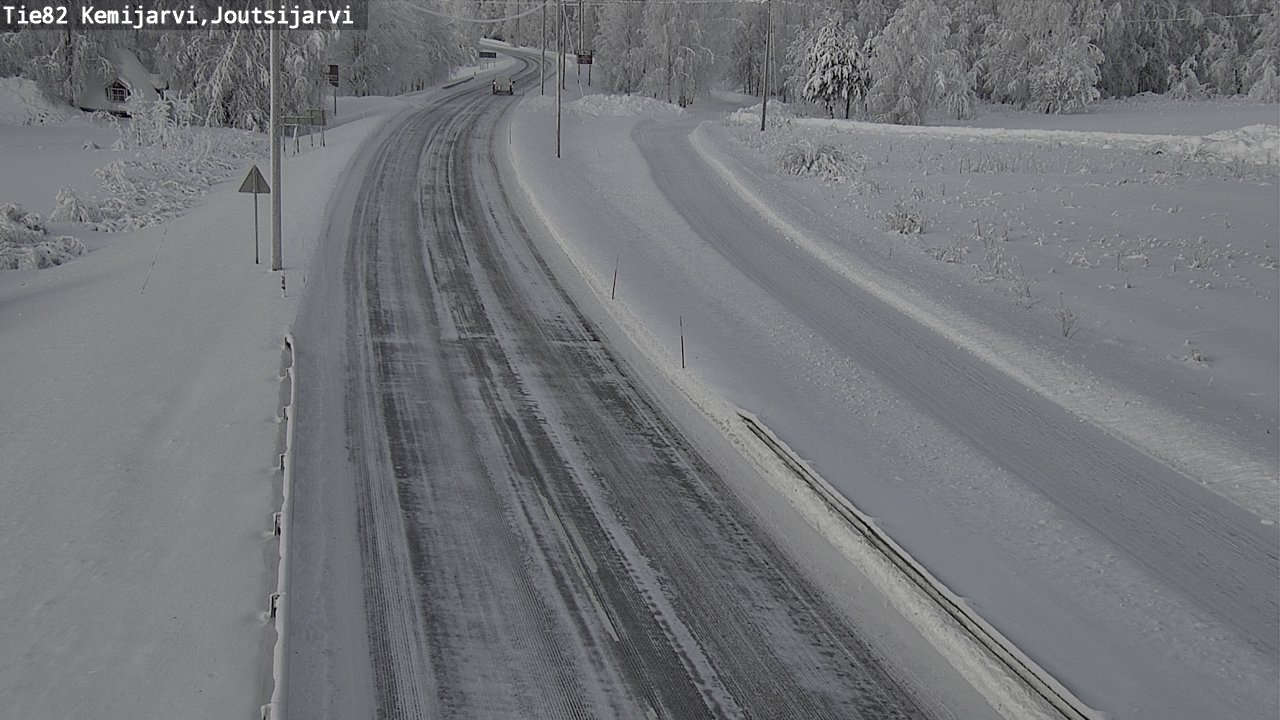 Kelikamerat Kuva Tie 82 Kemijärvi, Joutsijärvi, Kemijärvi, Lappi