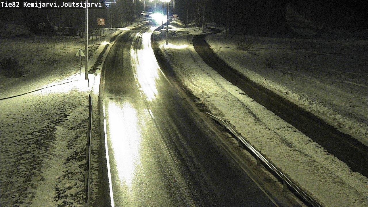 Kelikamerat Kuva Tie 82 Kemijärvi, Joutsijärvi, Kemijärvi, Lappi