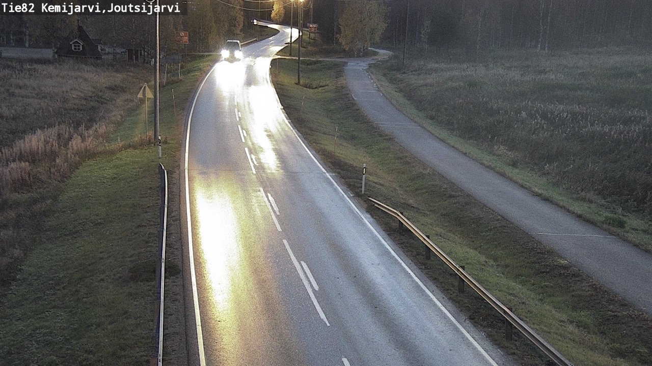 Kelikamerat Kuva Tie 82 Kemijärvi, Joutsijärvi, Kemijärvi, Lappi