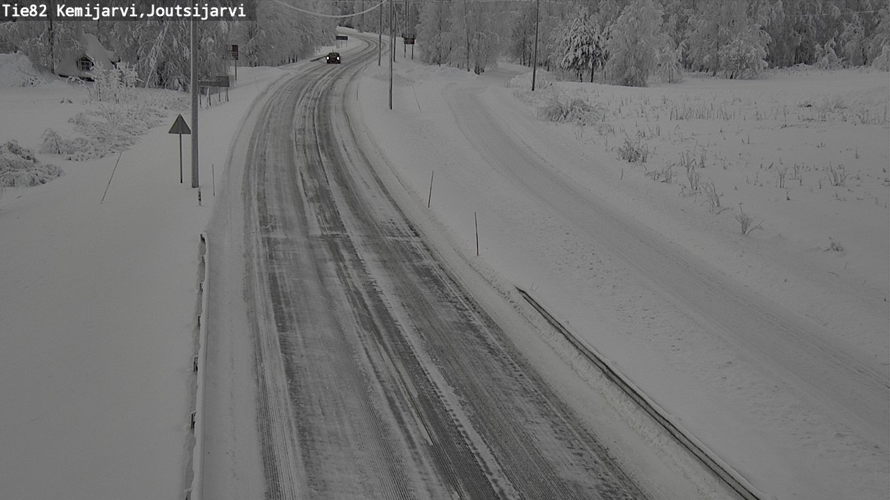 Kelikamerat Kuva Tie 82 Kemijärvi, Joutsijärvi, Kemijärvi, Lappi