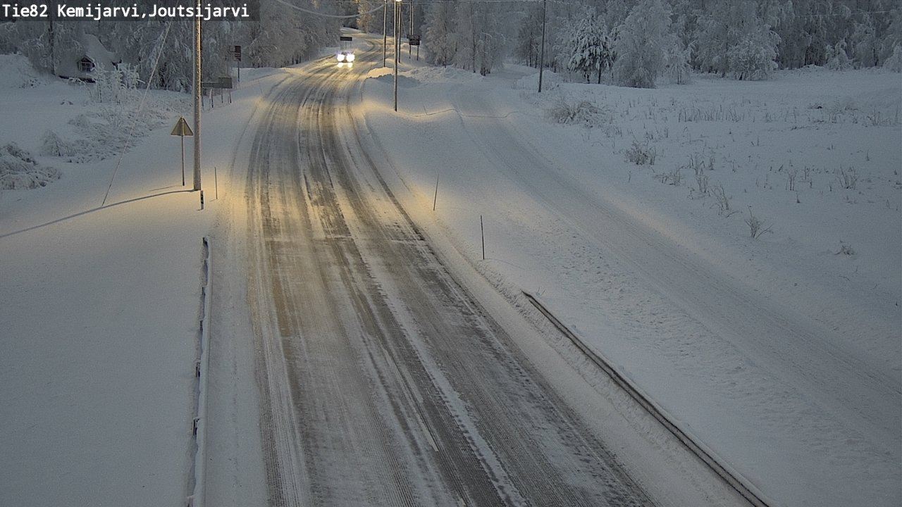 Kelikamerat Kuva Tie 82 Kemijärvi, Joutsijärvi, Kemijärvi, Lappi