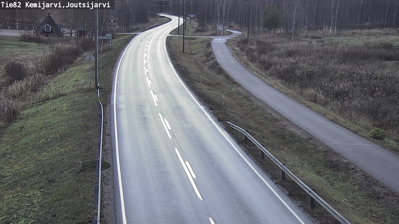 Kelikamerat Kuva Tie 82 Kemijärvi, Joutsijärvi, Kemijärvi, Lappi