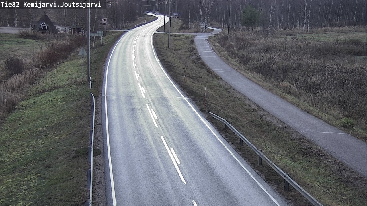 Kelikamerat Kuva Tie 82 Kemijärvi, Joutsijärvi, Kemijärvi, Lappi