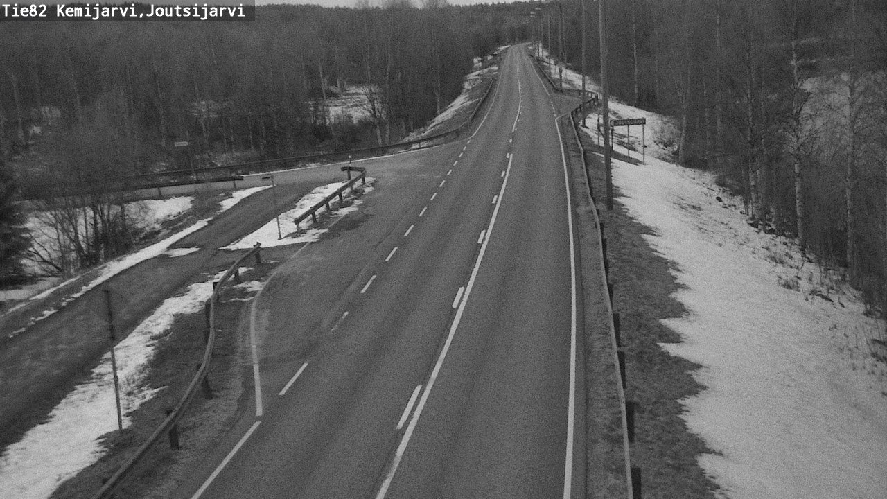 Kelikamerat Kuva Tie 82 Kemijärvi, Joutsijärvi, Kemijärvi, Lappi