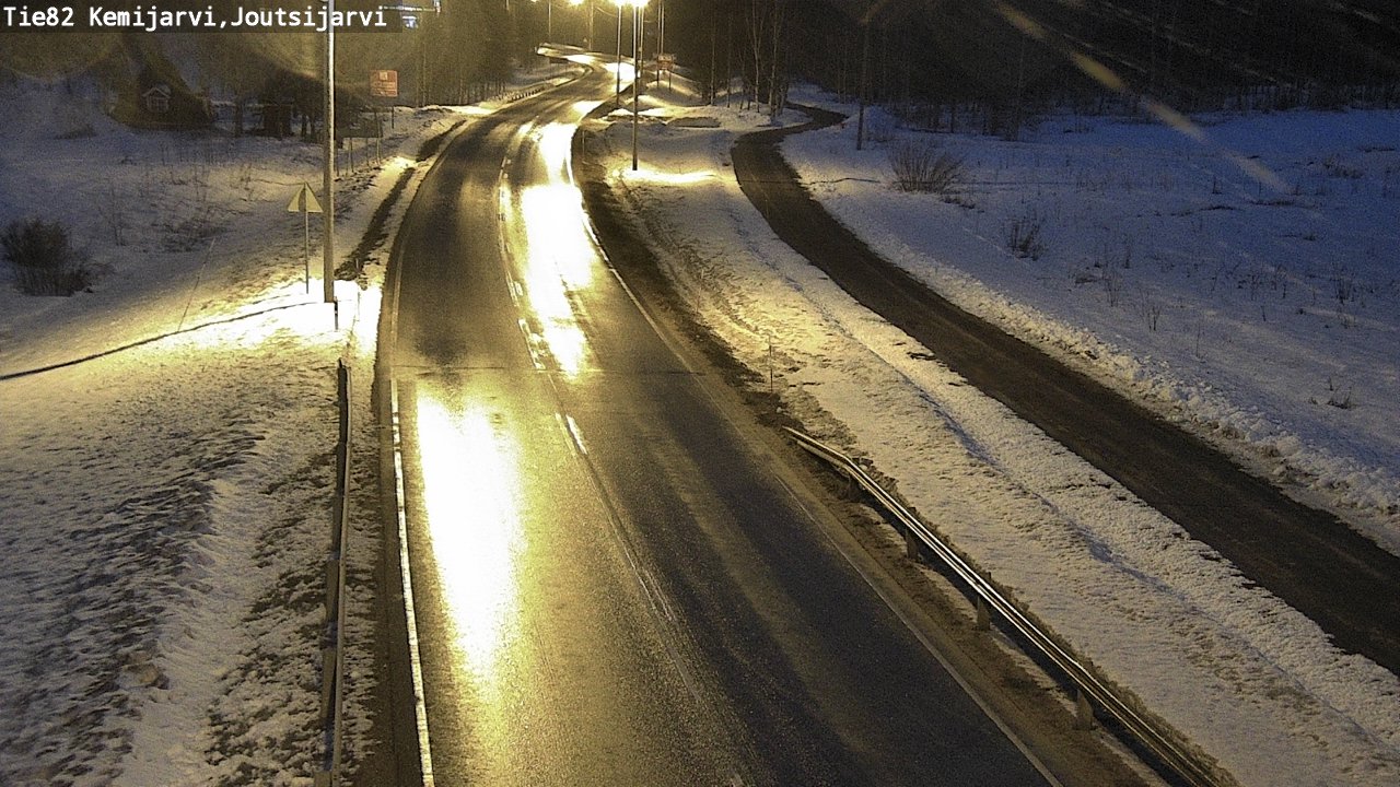 Kelikamerat Kuva Tie 82 Kemijärvi, Joutsijärvi, Kemijärvi, Lappi