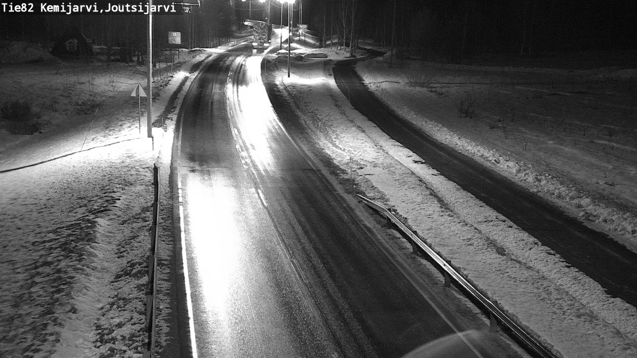 Kelikamerat Kuva Tie 82 Kemijärvi, Joutsijärvi, Kemijärvi, Lappi