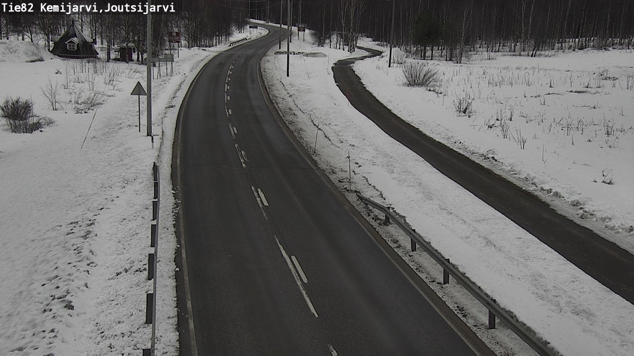 Kelikamerat Kuva Tie 82 Kemijärvi, Joutsijärvi, Kemijärvi, Lappi