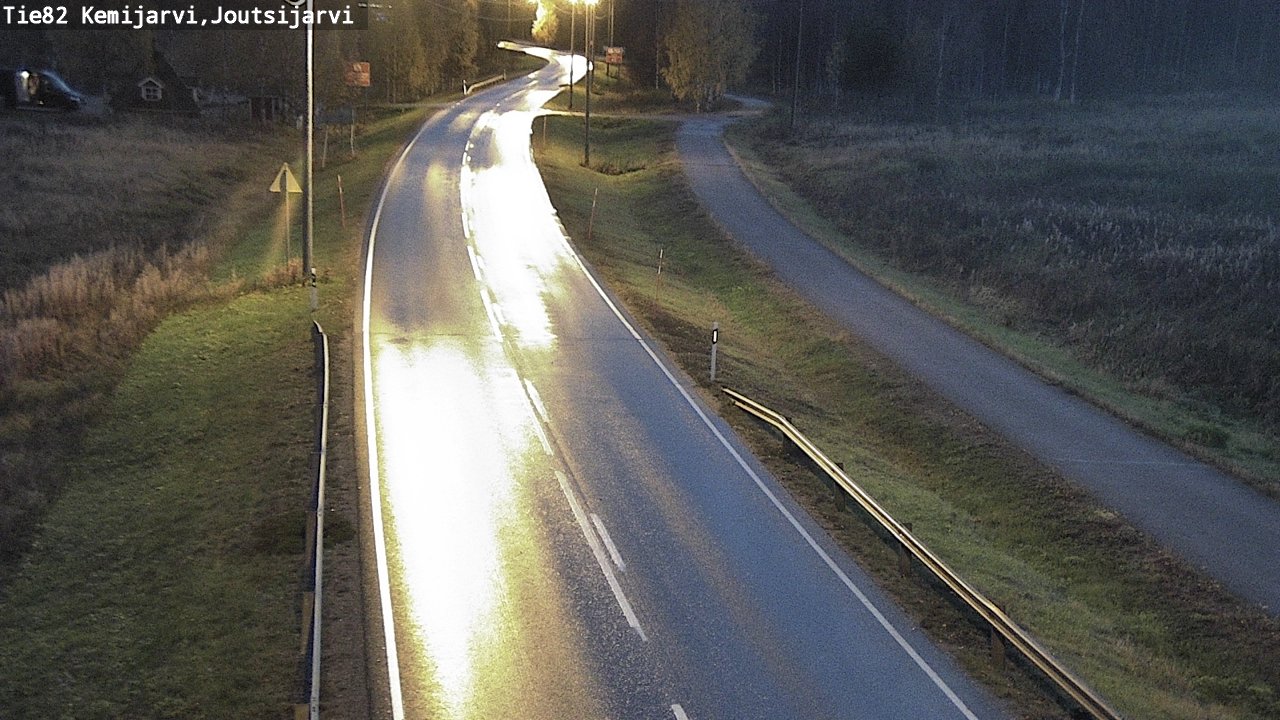 Kelikamerat Kuva Tie 82 Kemijärvi, Joutsijärvi, Kemijärvi, Lappi