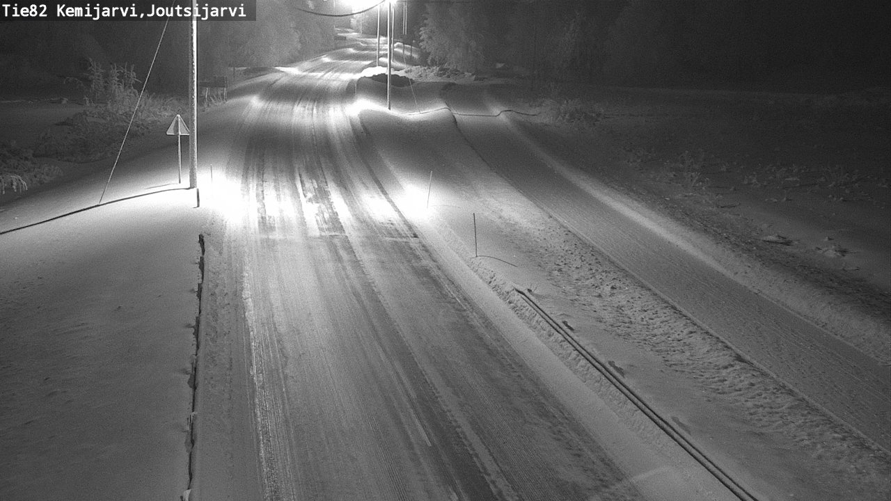 Kelikamerat Kuva Tie 82 Kemijärvi, Joutsijärvi, Kemijärvi, Lappi