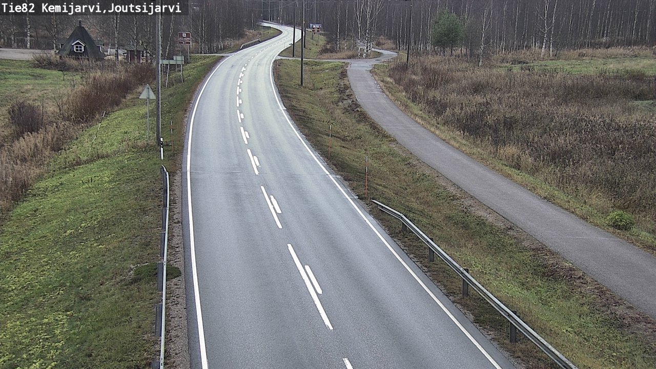 Kelikamerat Kuva Tie 82 Kemijärvi, Joutsijärvi, Kemijärvi, Lappi