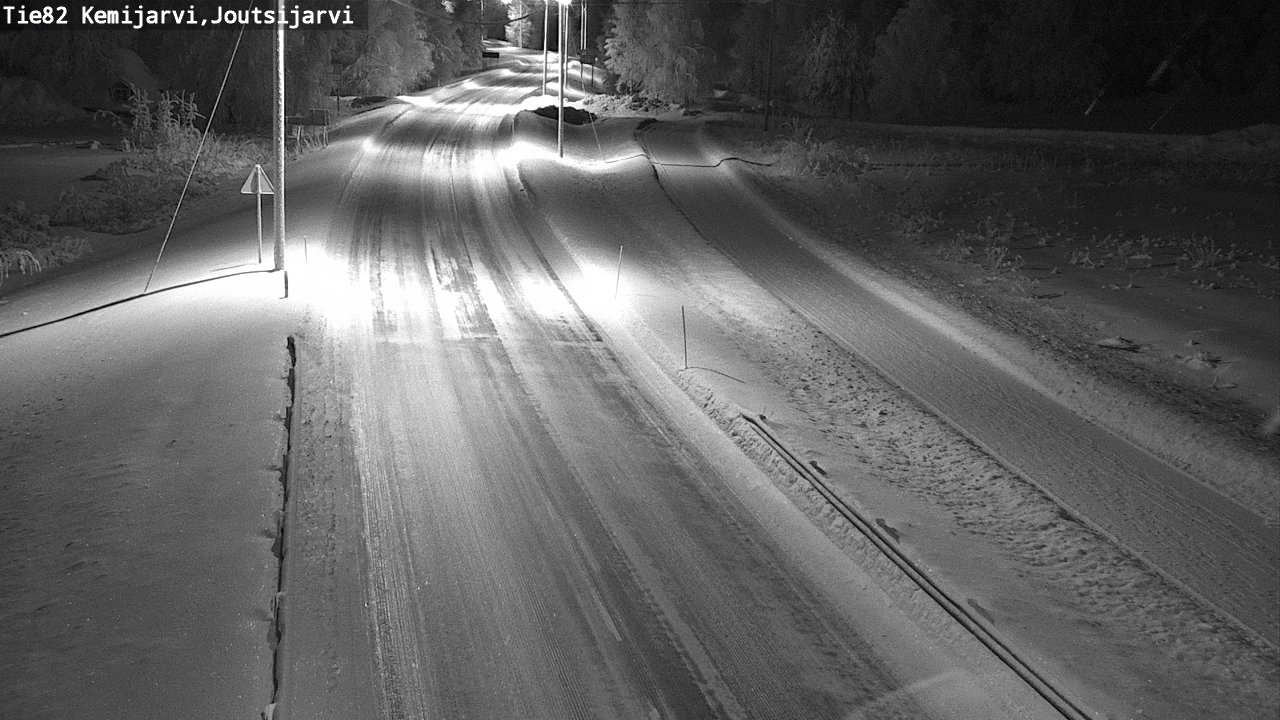 Kelikamerat Kuva Tie 82 Kemijärvi, Joutsijärvi, Kemijärvi, Lappi