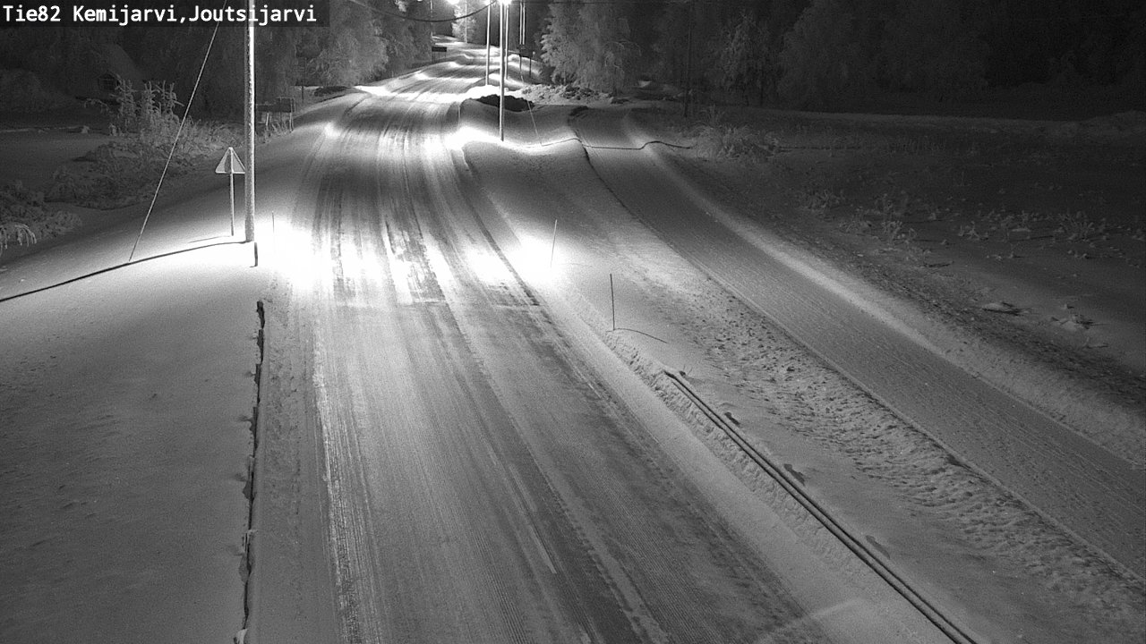 Kelikamerat Kuva Tie 82 Kemijärvi, Joutsijärvi, Kemijärvi, Lappi