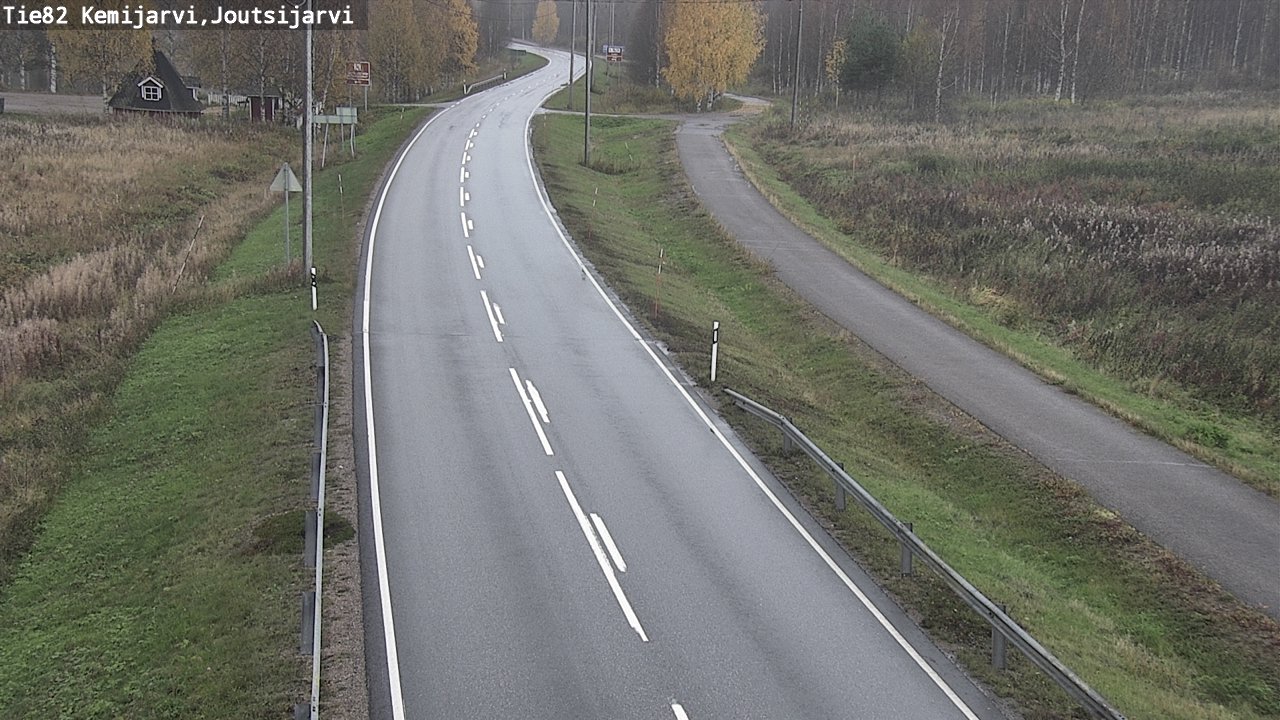 Kelikamerat Kuva Tie 82 Kemijärvi, Joutsijärvi, Kemijärvi, Lappi