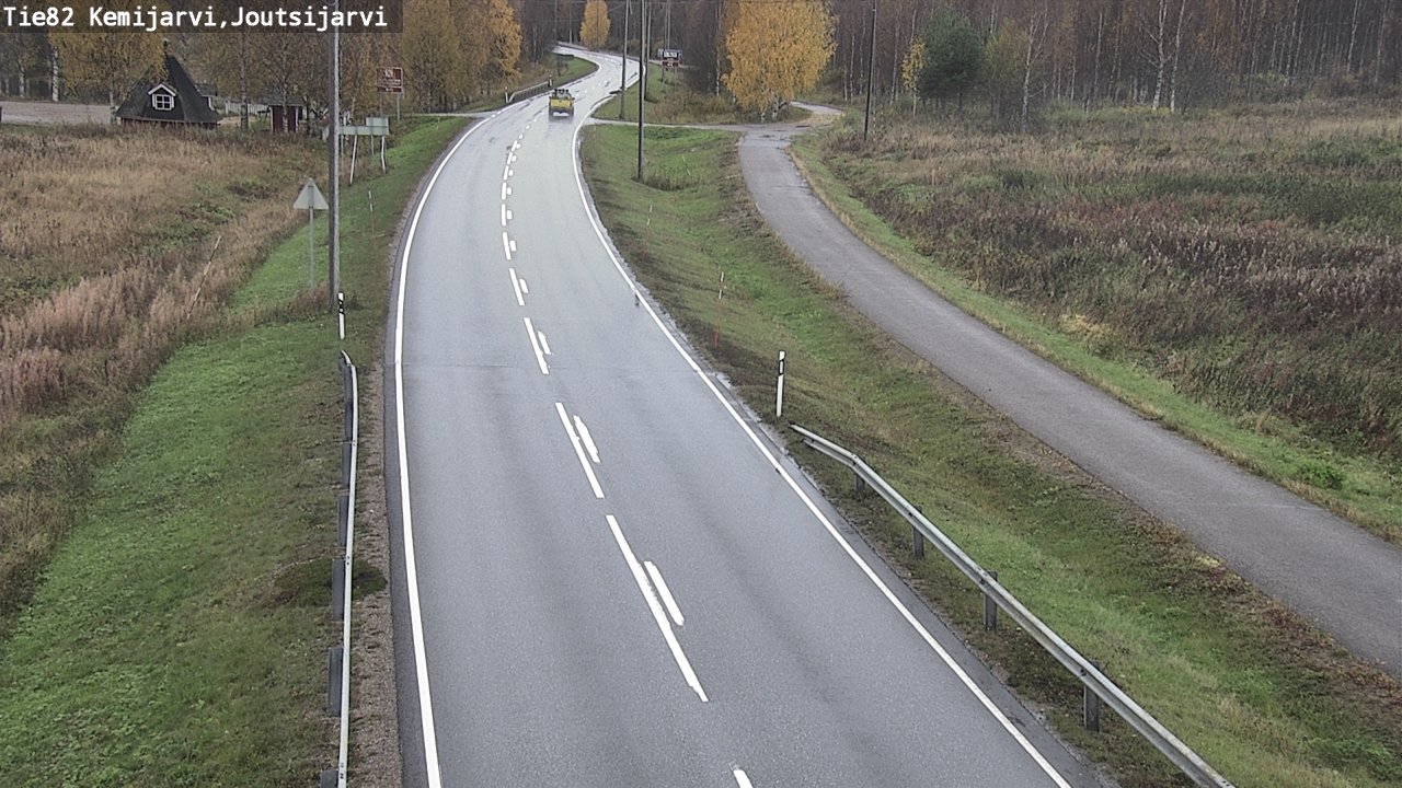 Kelikamerat Kuva Tie 82 Kemijärvi, Joutsijärvi, Kemijärvi, Lappi
