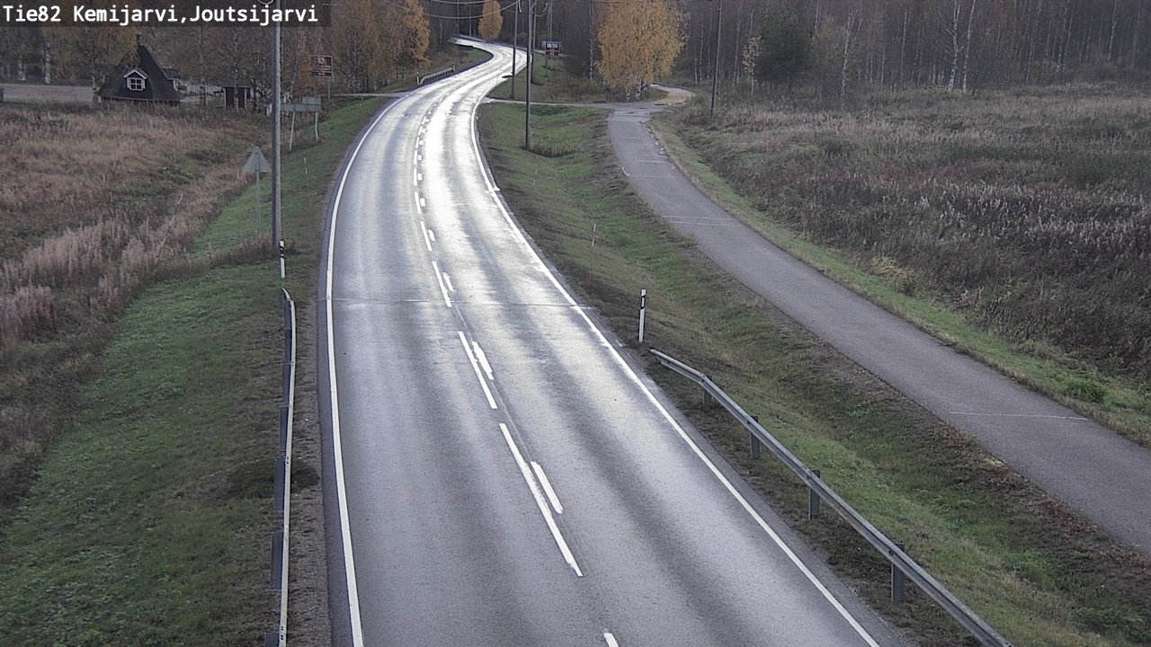 Kelikamerat Kuva Tie 82 Kemijärvi, Joutsijärvi, Kemijärvi, Lappi