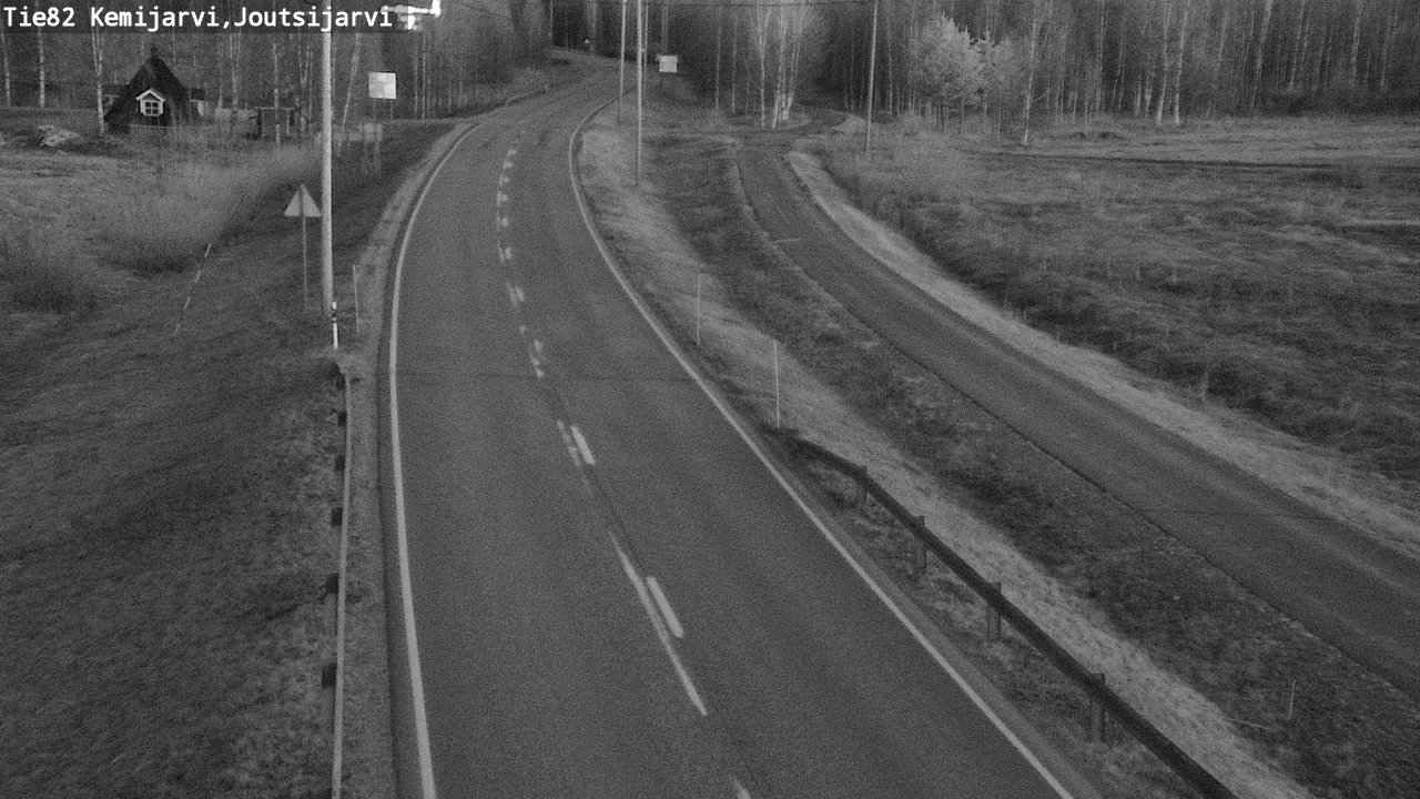 Kelikamerat Kuva Tie 82 Kemijärvi, Joutsijärvi, Kemijärvi, Lappi