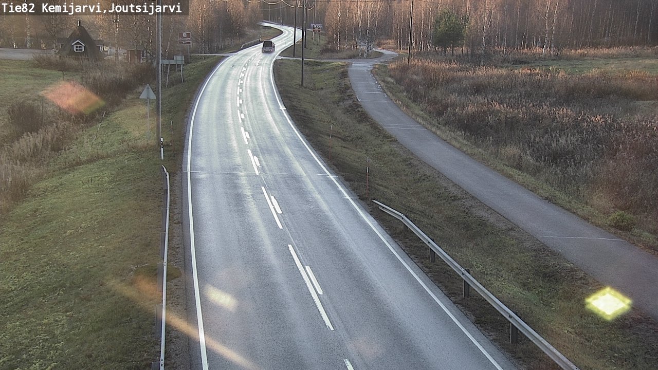 Kelikamerat Kuva Tie 82 Kemijärvi, Joutsijärvi, Kemijärvi, Lappi