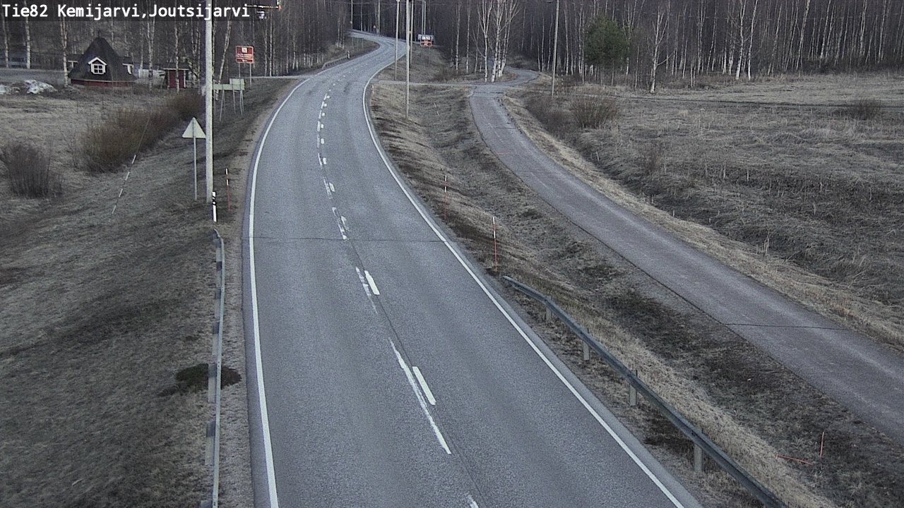 Kelikamerat Kuva Tie 82 Kemijärvi, Joutsijärvi, Kemijärvi, Lappi