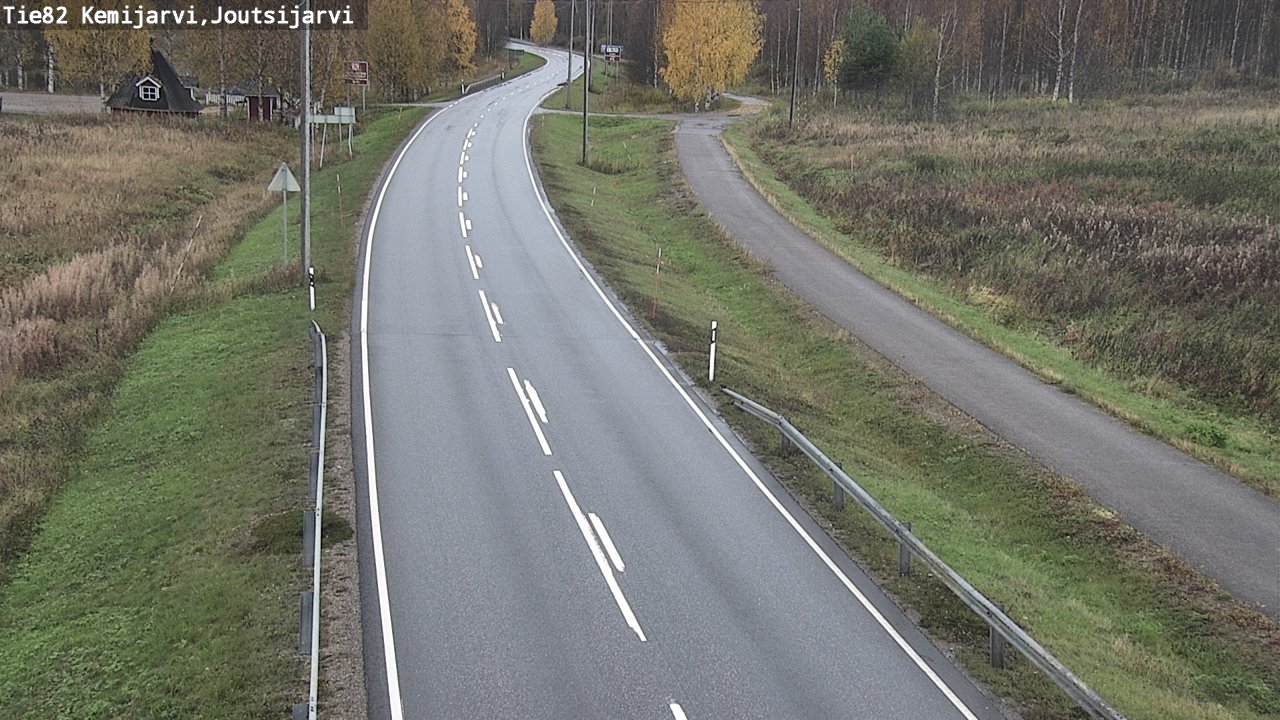 Kelikamerat Kuva Tie 82 Kemijärvi, Joutsijärvi, Kemijärvi, Lappi