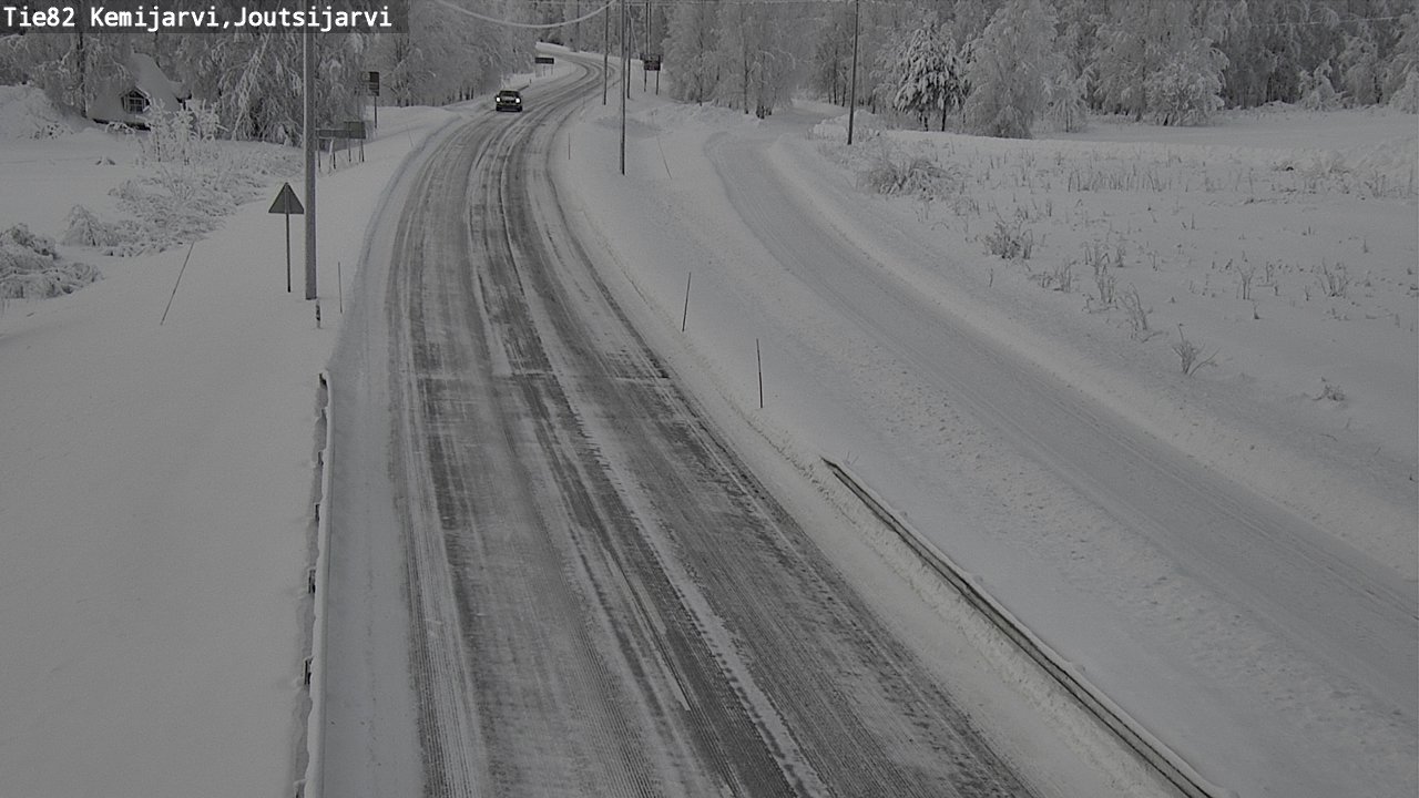 Kelikamerat Kuva Tie 82 Kemijärvi, Joutsijärvi, Kemijärvi, Lappi