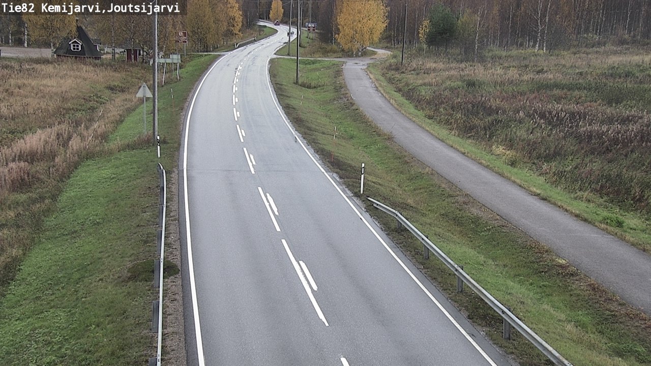 Kelikamerat Kuva Tie 82 Kemijärvi, Joutsijärvi, Kemijärvi, Lappi